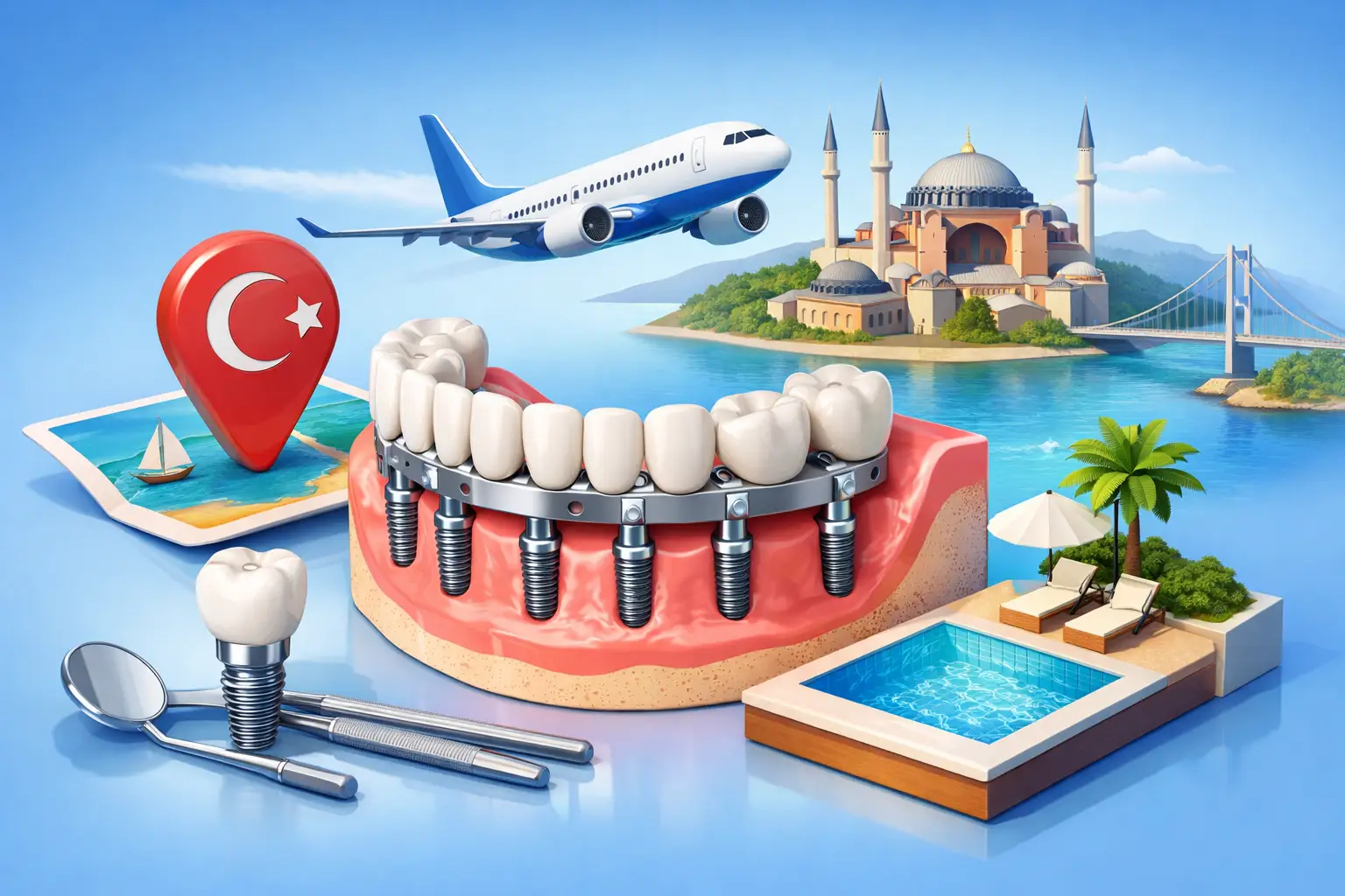All on 6 Dental Implants Turkey Guide