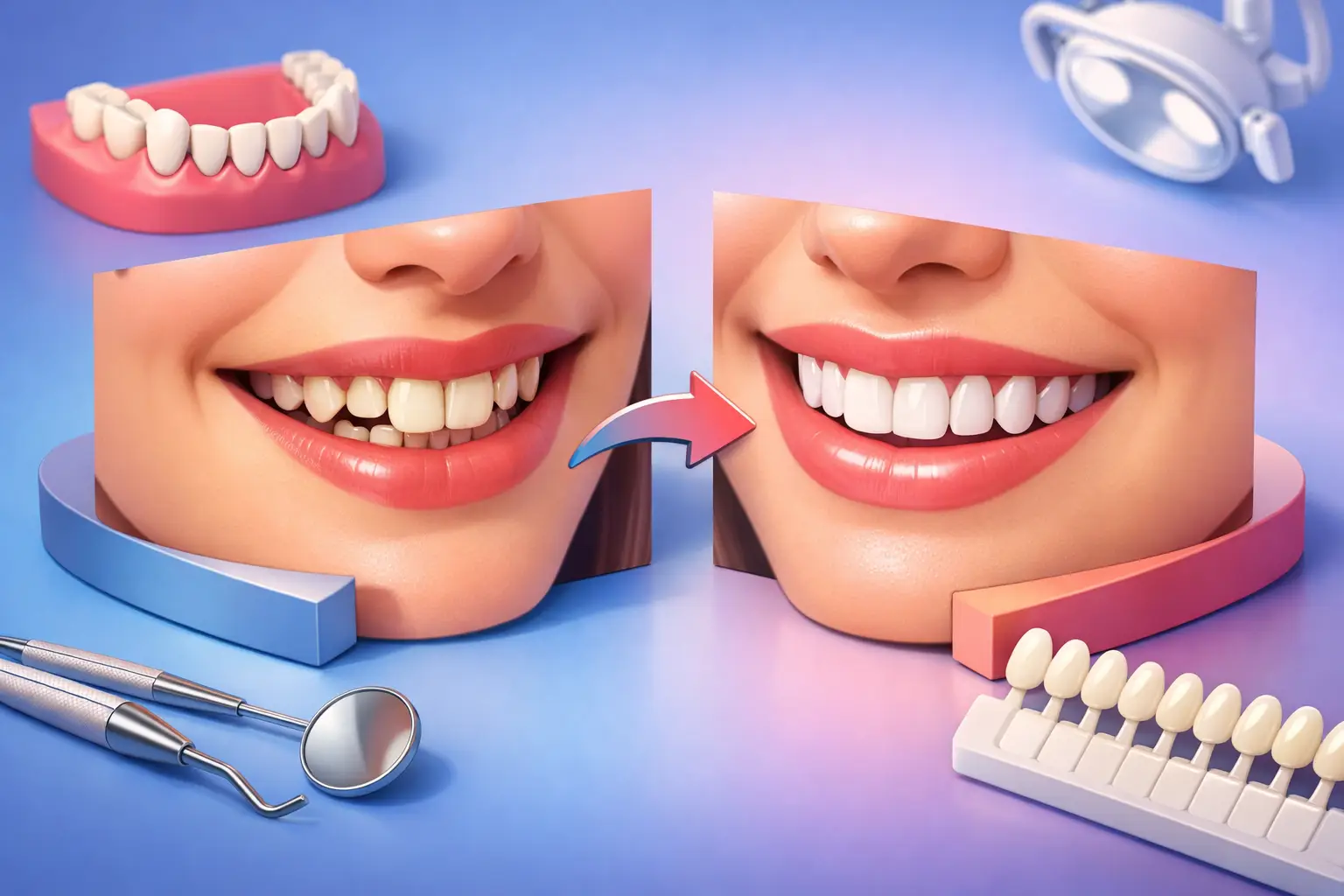 Smile Makeover Before After: What Changes?