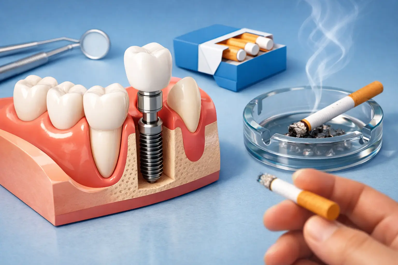 Can Smokers Get Dental Implants Safely?
