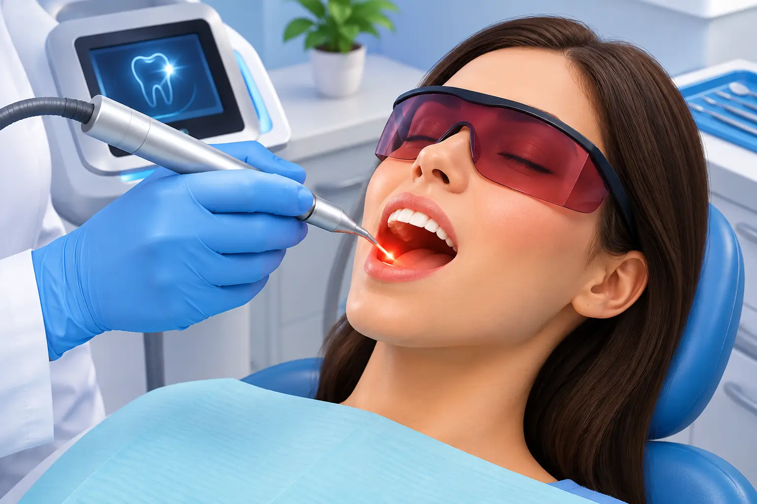 How Laser Dentistry Reduces Pain During Treatment