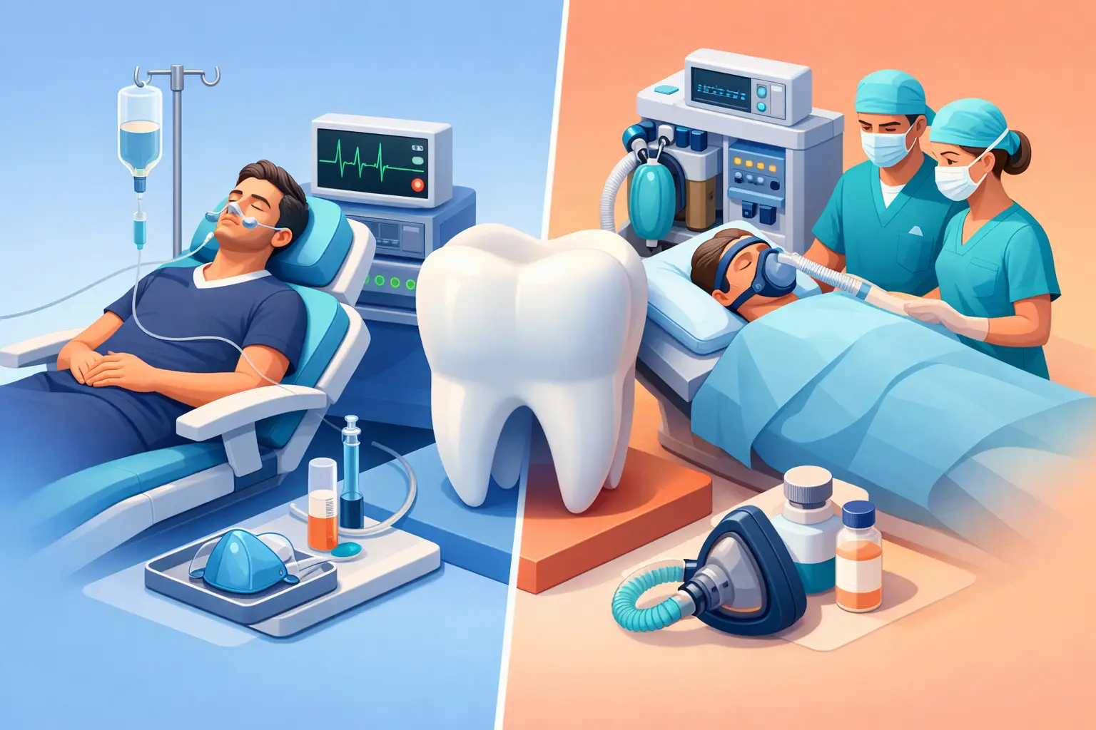 Sedation vs General Anaesthesia in Dentistry